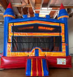 15x15 Red/Blue Bounce House
