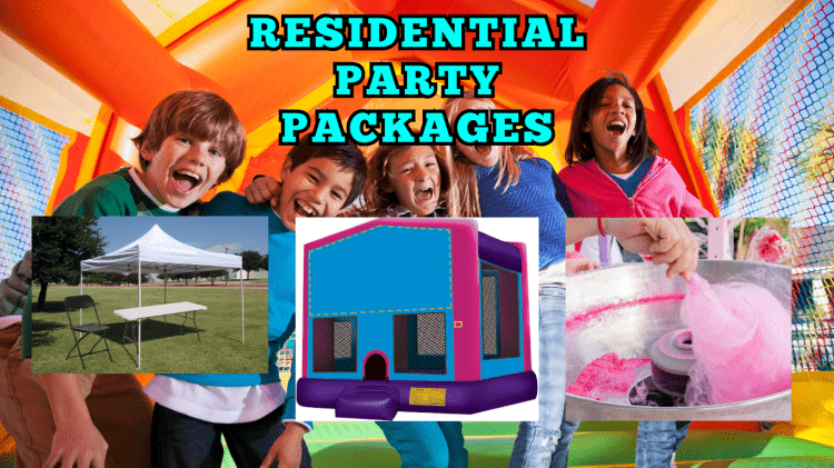 -NEW- Residential Party Packages in Corpus Christi